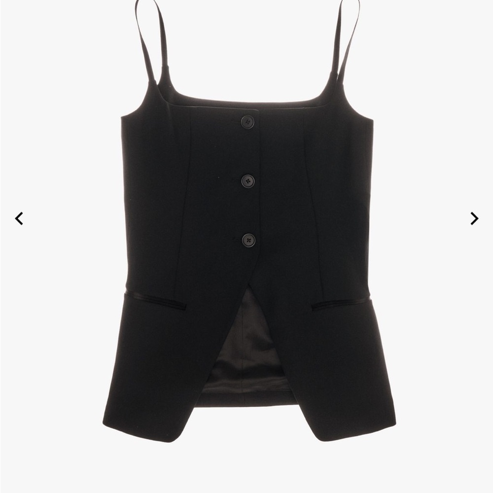 Helmut Lang Blazer Sleeveless Top